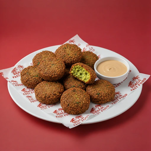 Porție de falafel cu sos